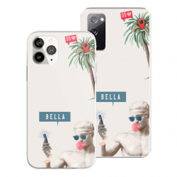 Coque phrase "Bella"